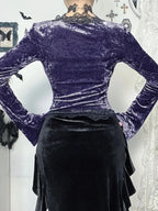 Soft Lace Patchwork Knit Top