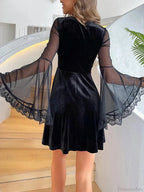 Soft Mesh Flare Small Dress