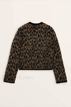 Soft Waxy Round Neck Cardigan