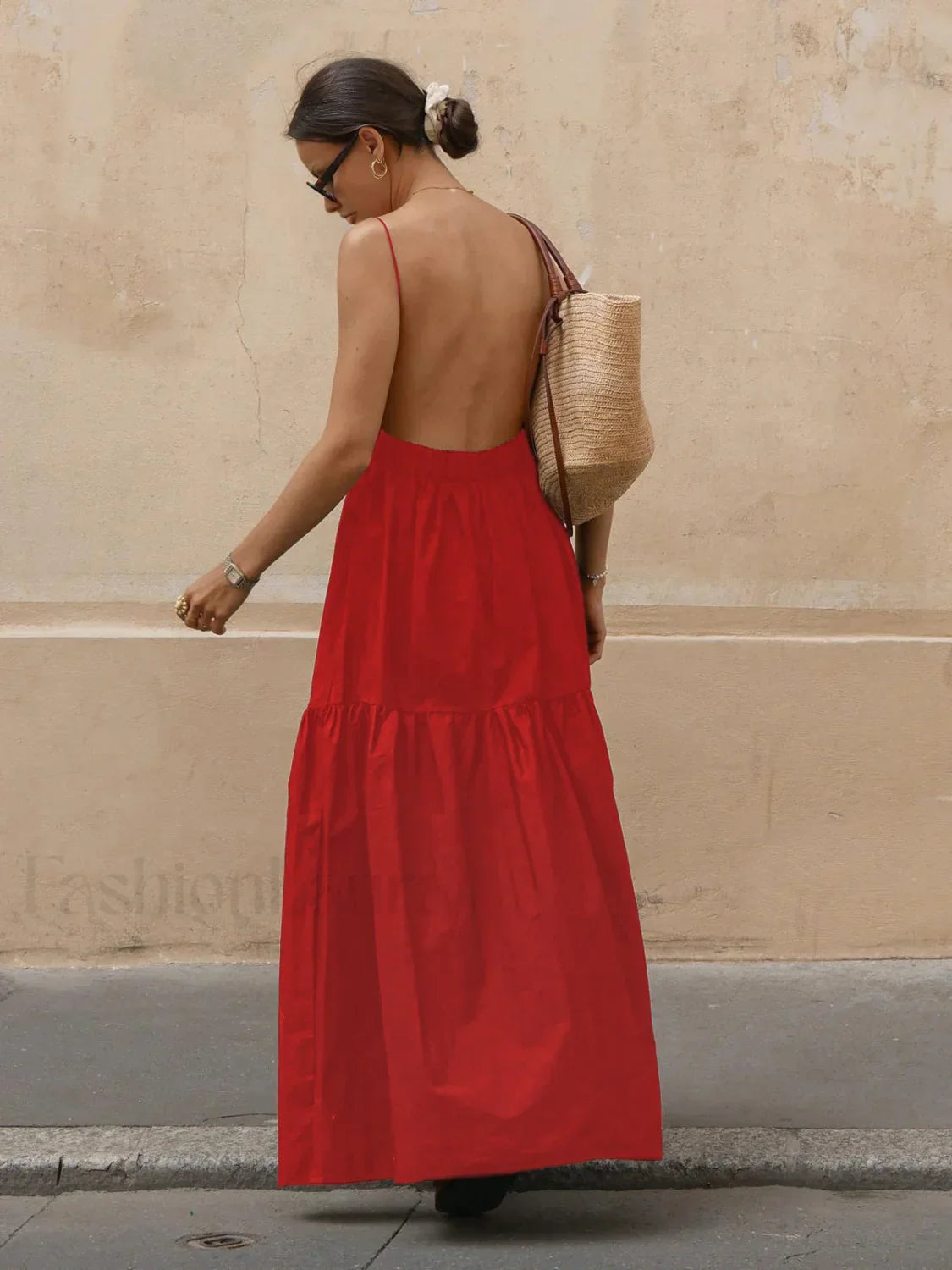 Backless Long Dress