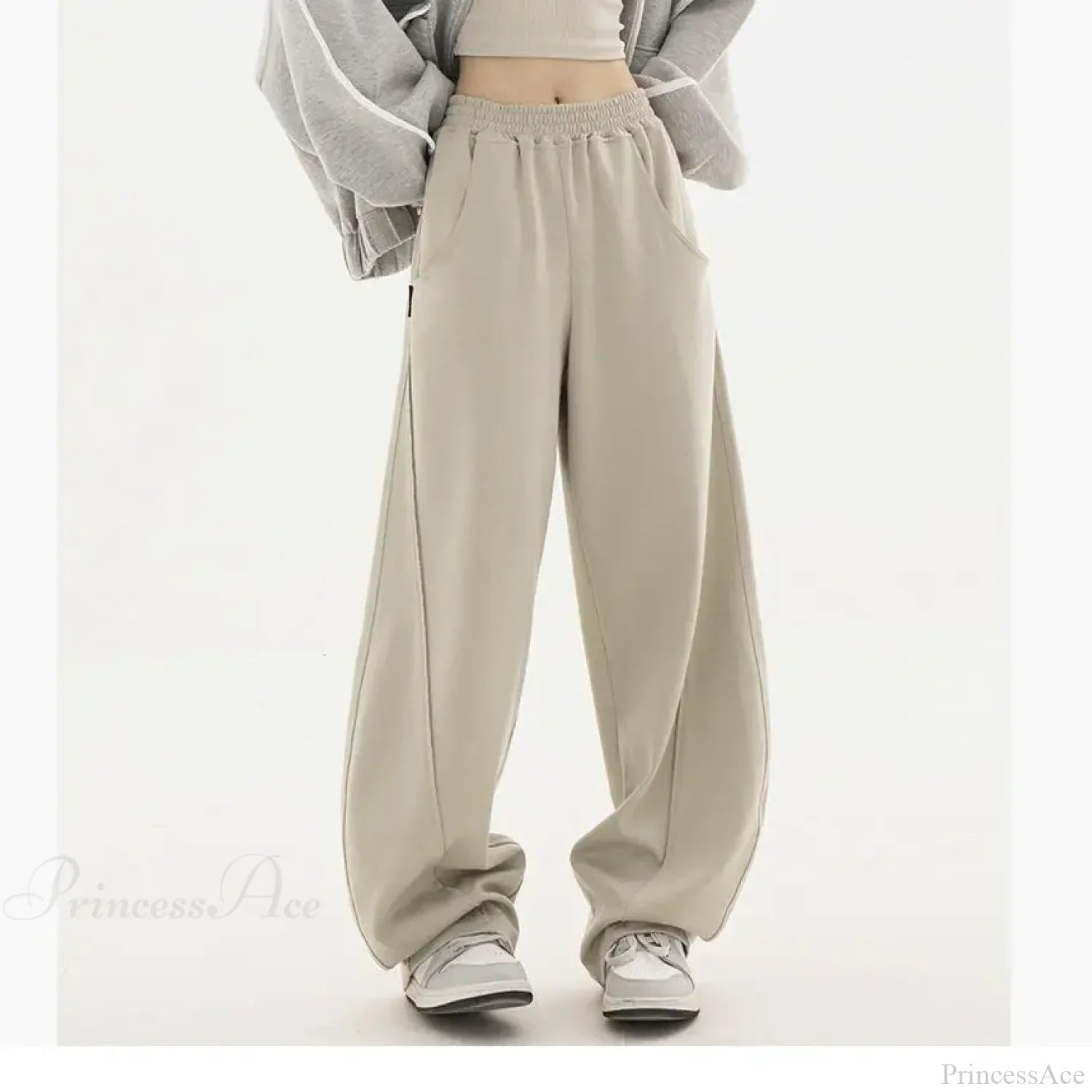 Solid Casual Street Dance Pants