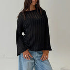 Solid Color Loose Warm Sweater