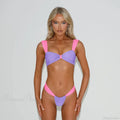 Solid Micro Black Style Bikini Set