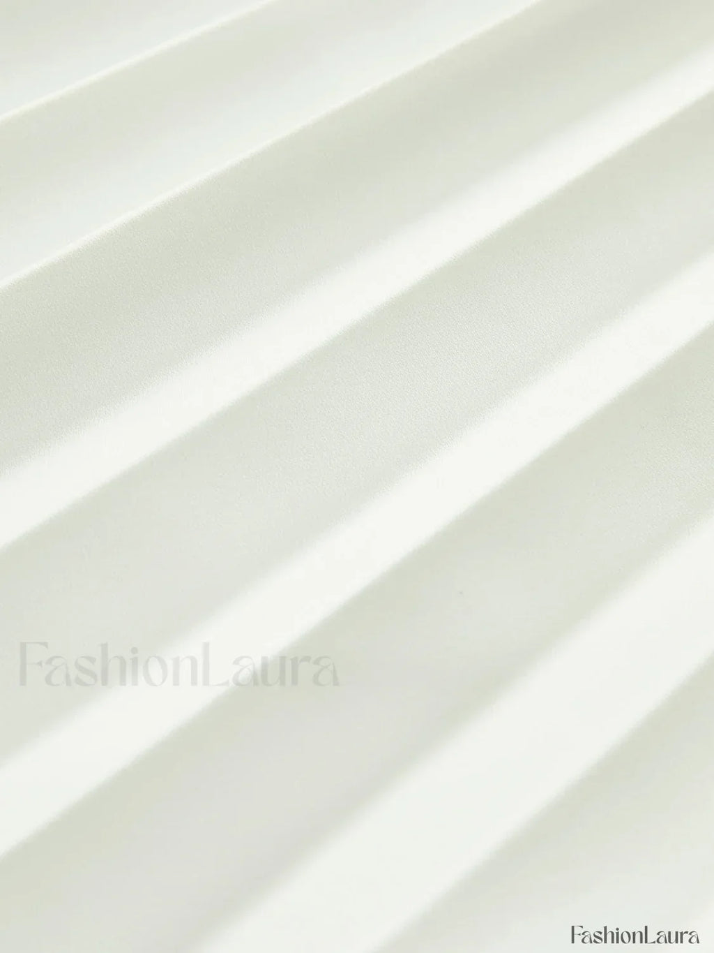 Pleated Strapless Split Dress