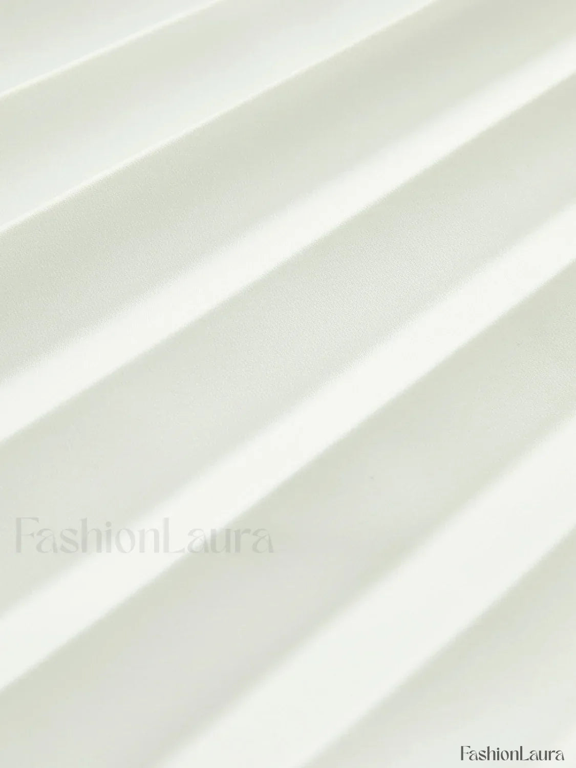 Pleated Strapless Split Dress