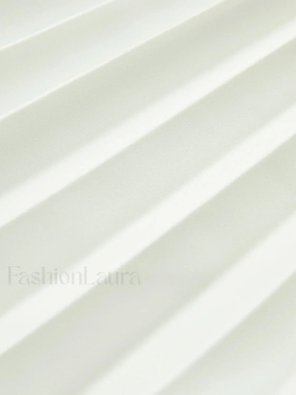 Pleated Strapless Split Dress
