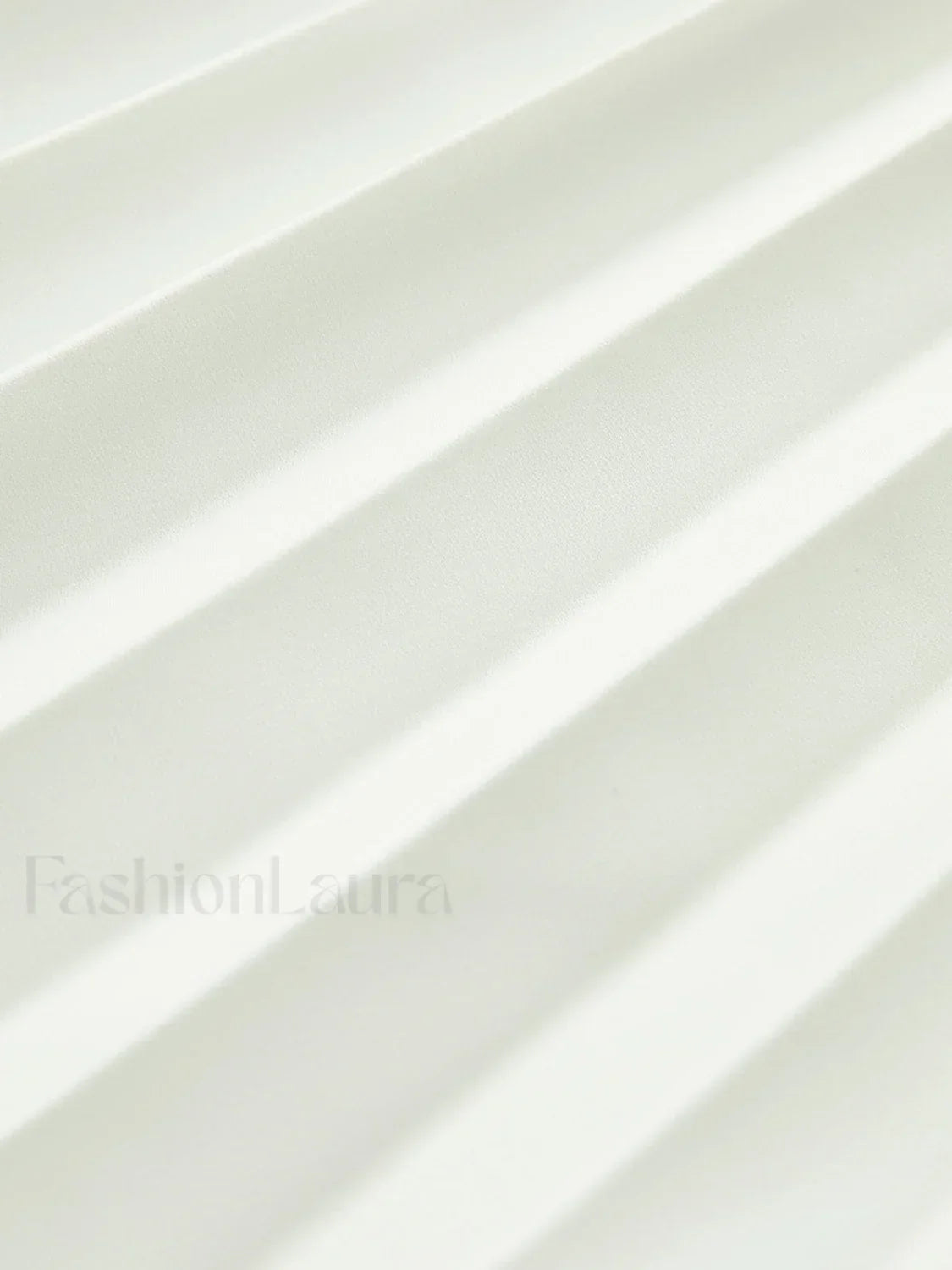 Pleated Strapless Split Dress