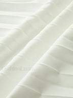 Pleated Strapless Split Dress