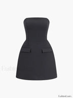 Black Tube Mini Dress
