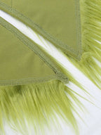 Sonia One Shoulder Feather Midi Dress