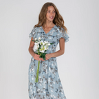 Verónica Statement Stylish Summer Dress Occasion Edit