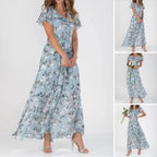Verónica Statement Stylish Summer Dress Occasion Edit