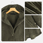 | Ribbed Hooded Coat
