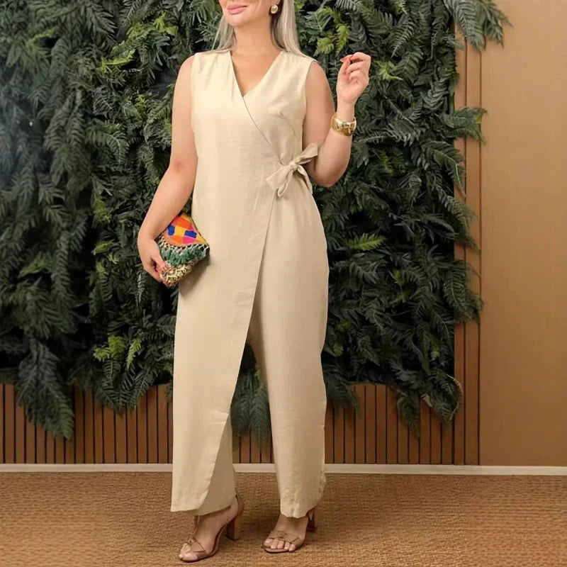 Lyra | V-Neck Jumpsuit