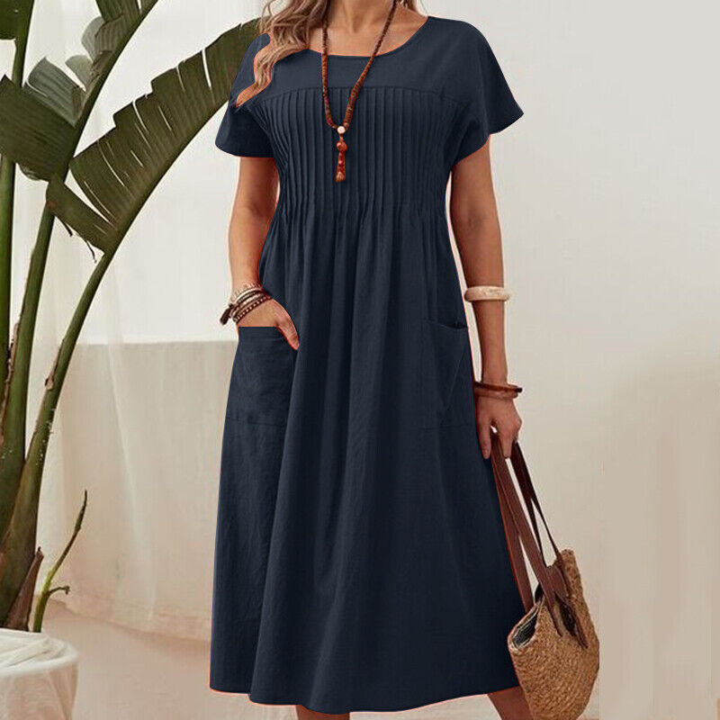 | Pleated Dress