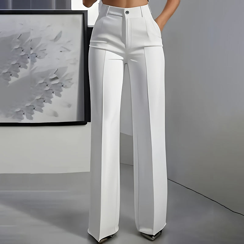 The Paloma — High-Waist Wide-Leg Trousers