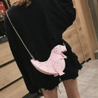 Star Tote Denim Chain Shoulder Bag