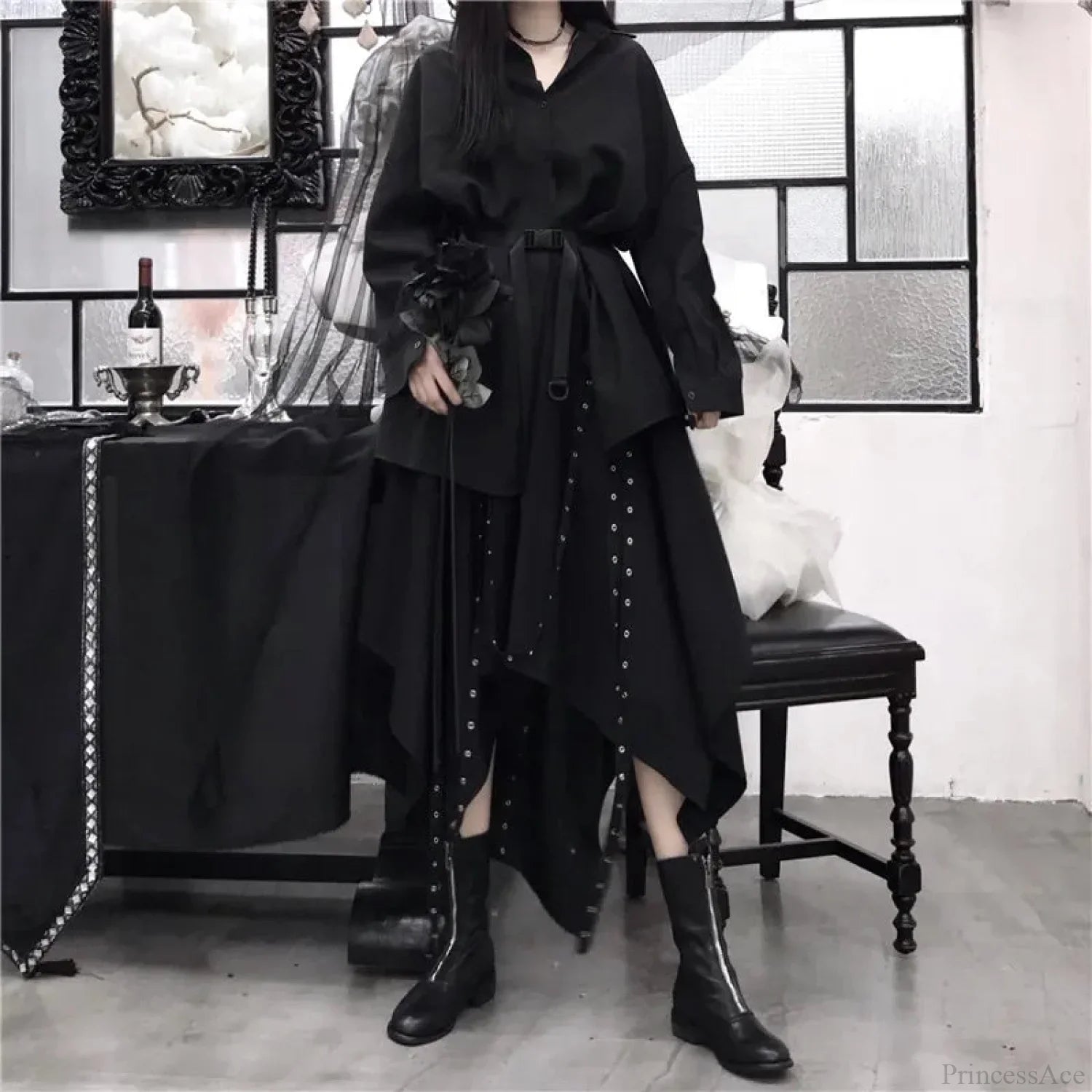 Steampunk Victorian Gothic Skirt