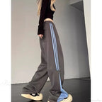 Striped Cargo Sweatpants Casual Pants