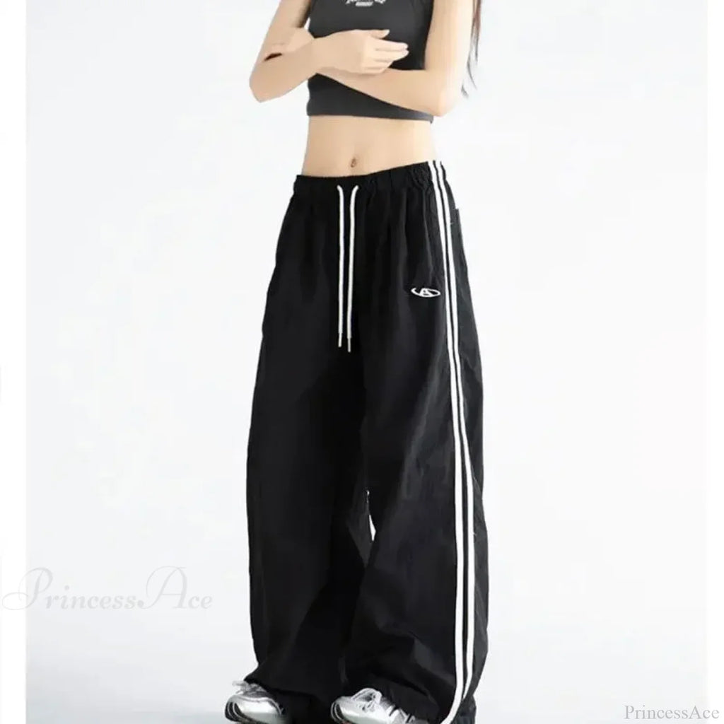 Striped Vintage Y2K Women Sweatpants Pants