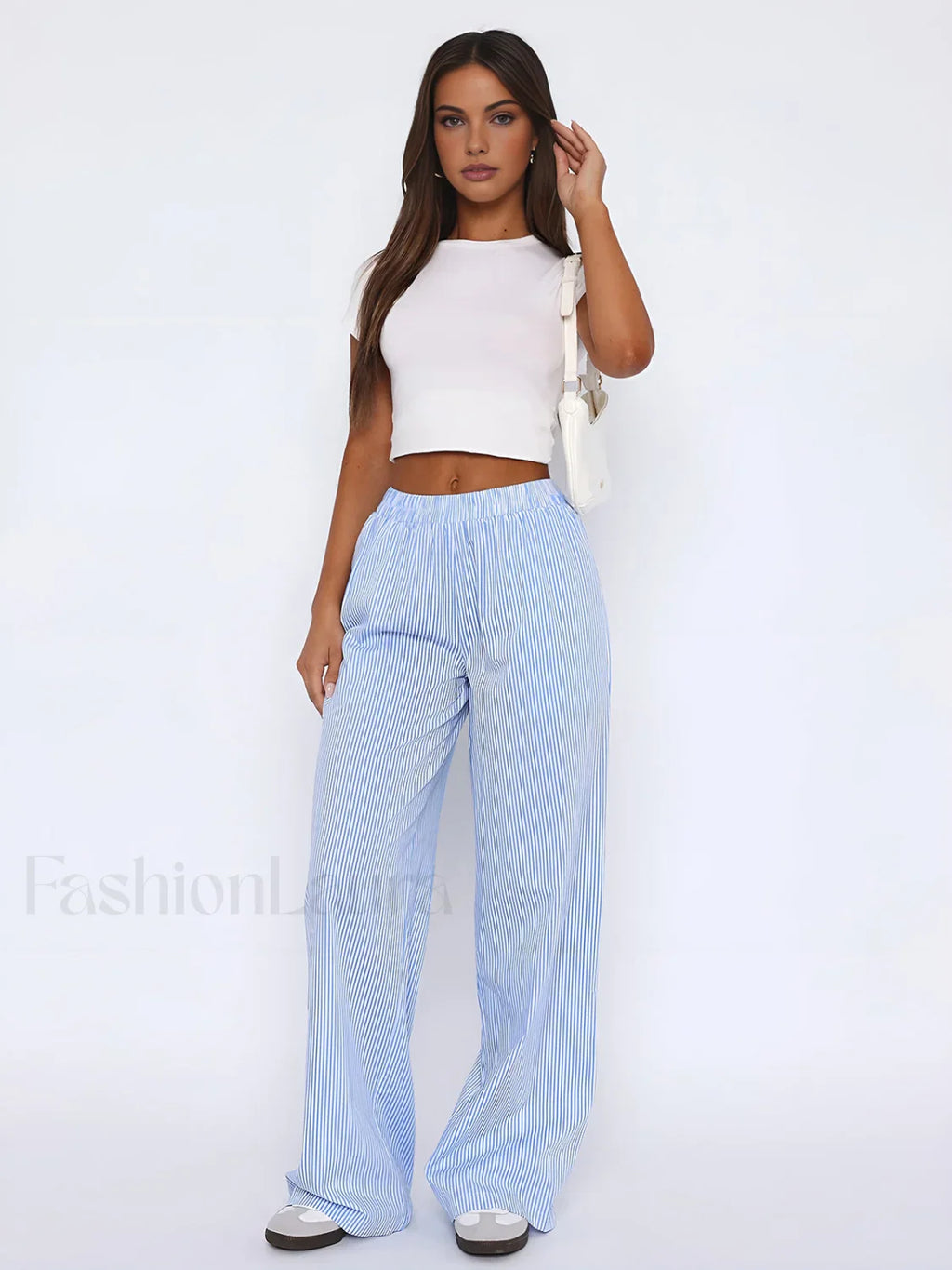 Styling Striped Long Pants