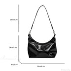 Stylish PU Crossbody Bag with Zipper