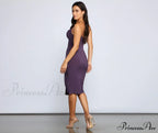 Such A Stylish Stunner Midi Dress