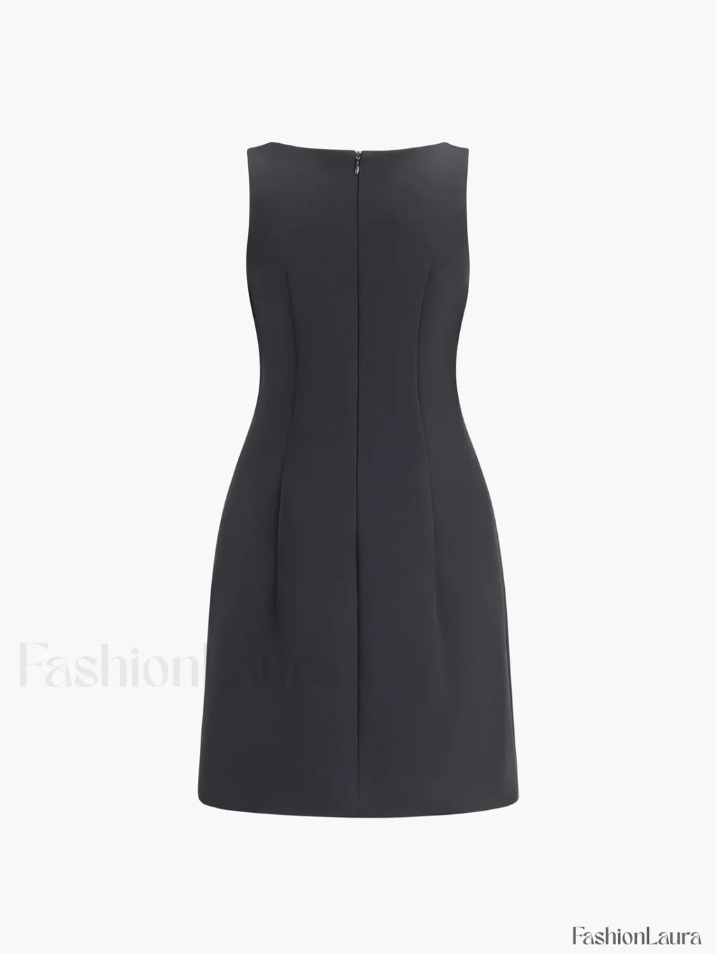Suiting Sleeveless Short Dress