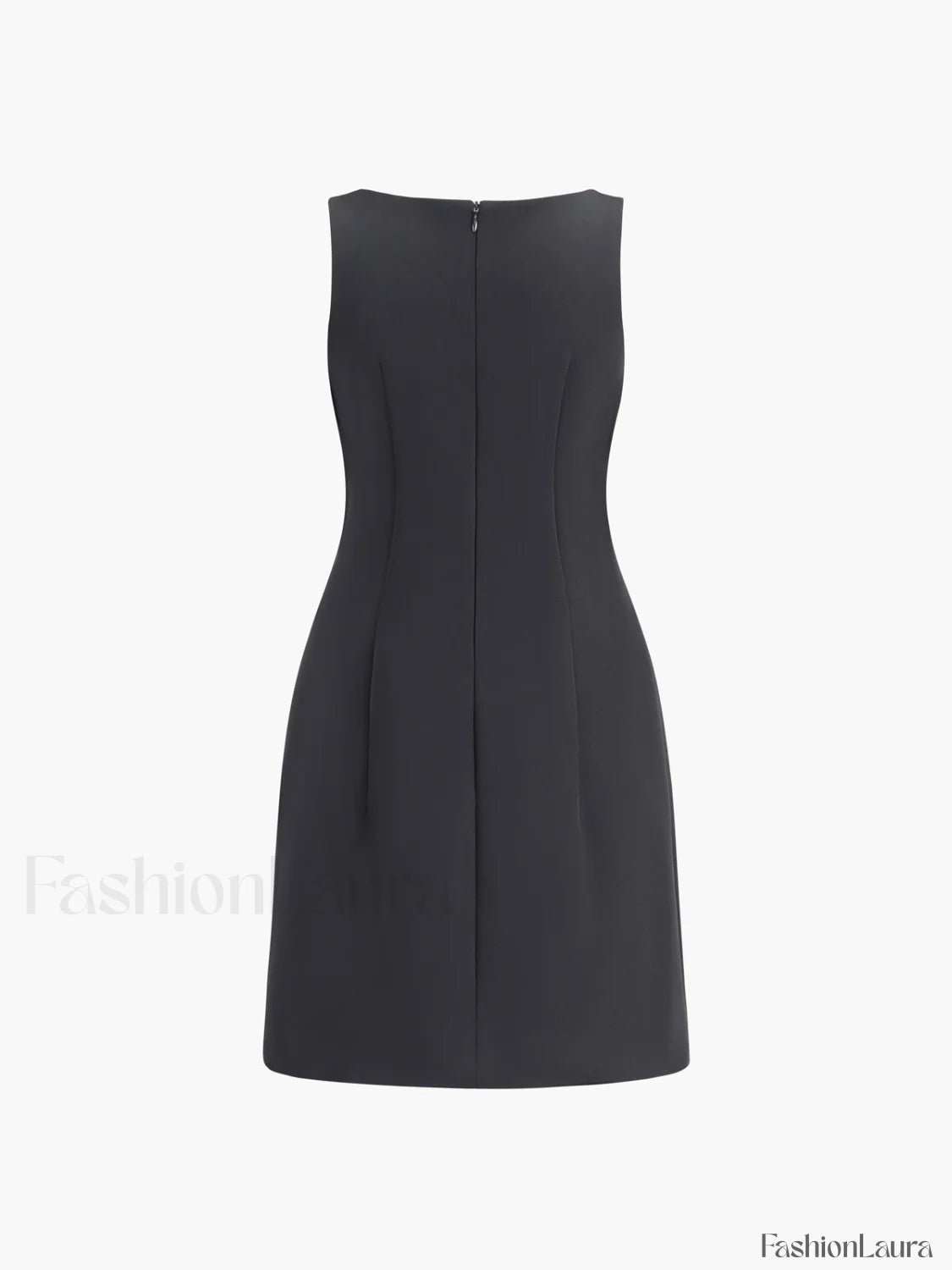 Suiting Sleeveless Short Dress