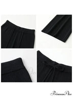 Summer Cotton Linen Wide Leg Full Length Casual Loose Waist Pants