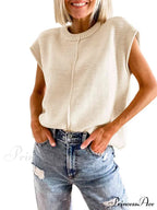 Sweater Sleeveless Vest