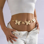 Synonyms Leather Butterfly Belt