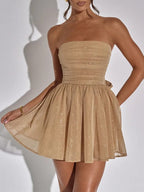Tahlia Off Shoulder Sequins Mini Dress