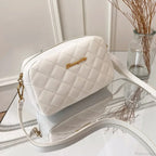 Tassel Embroidery Camera Crossbody Bag