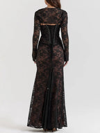 Thea Long Sleeve Maxi Dress