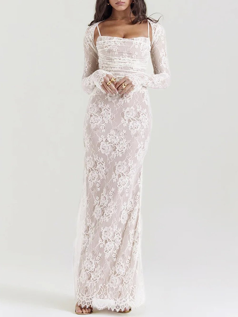 Thea Long Sleeve Maxi Dress