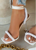 Bellita White Heels