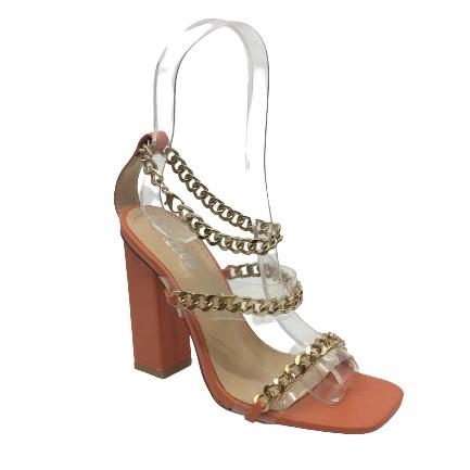 Nadia Orange Heels