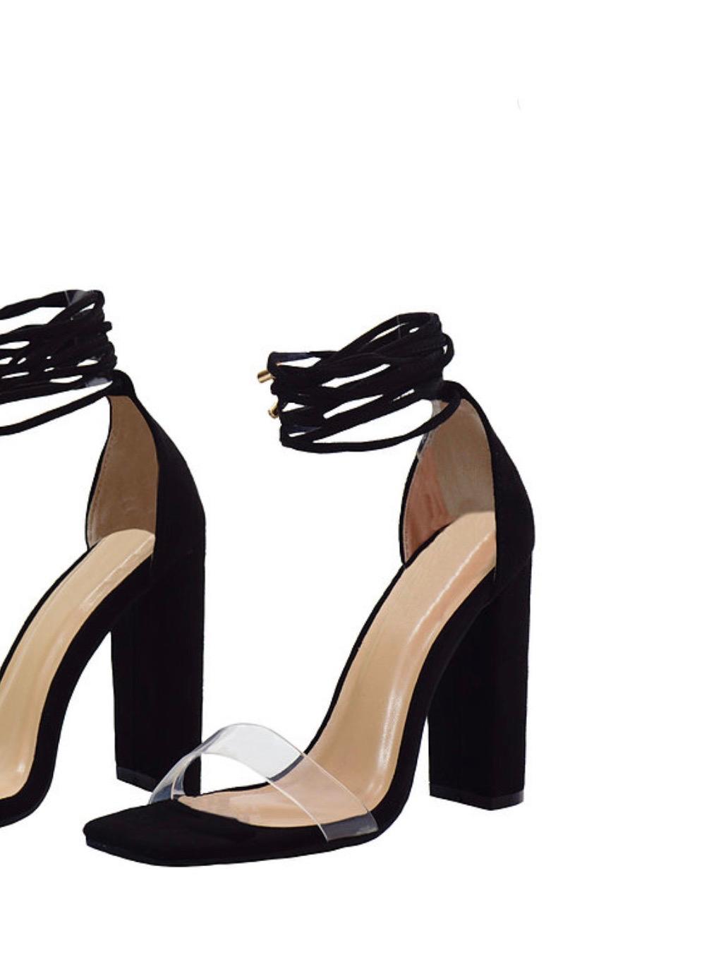 Adelle Black Heels