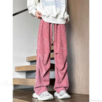 Tie Dye Corduroy Wide Leg Pants