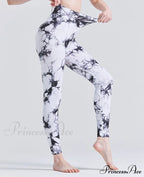 Tiedye Seamless Push Up Booty Pants Scrunch Sports Fitness High Waist Workout Yoga Leggings