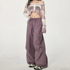 Trendy Loose Workwear Cargo Pants