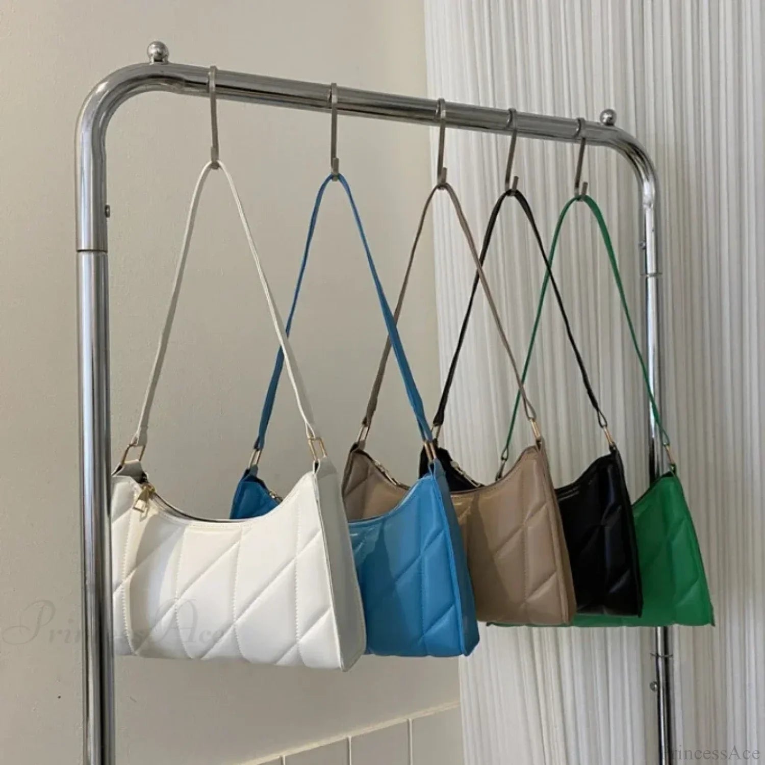 Trendy PU Leather Underarm Shoulder Bag