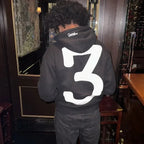 Two-Face Graphic Oversized Hoodie