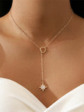 Womens Geometric Outdoor Fashion Necklace