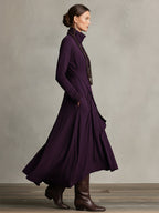 | Stretch Turtleneck Maxi Dress