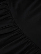 Valencia One-Shoulder Pleated Maxi Dress