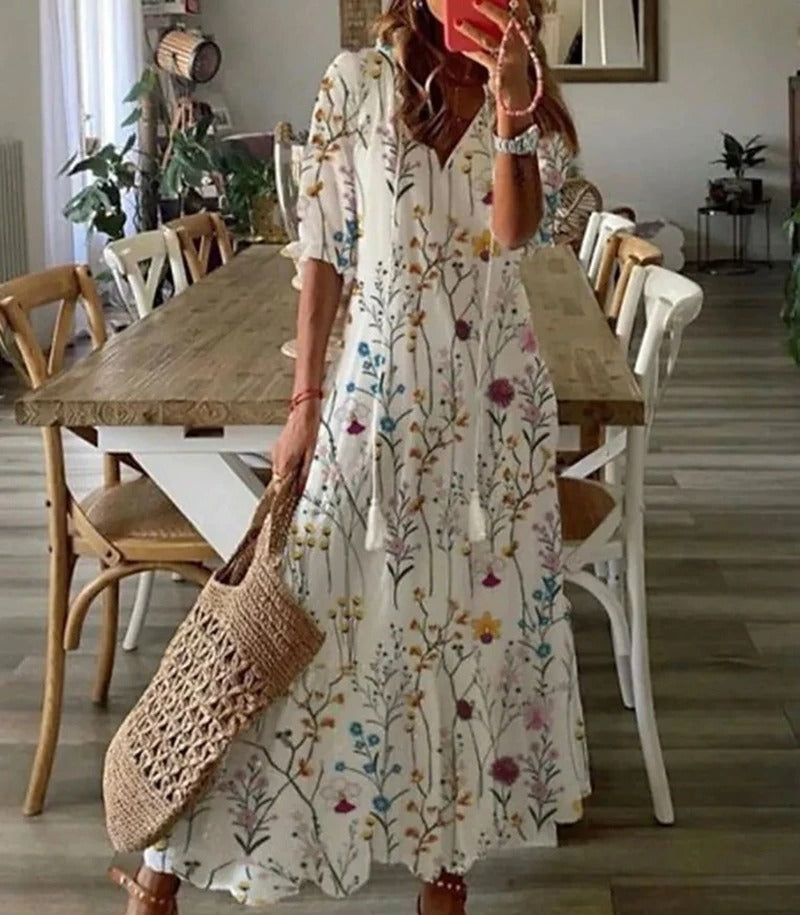 Eugenia Aesthetic Bohemian Dress for Women Designer Edit