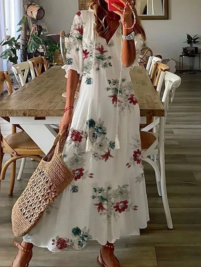 Eugenia Aesthetic Bohemian Dress for Women Designer Edit