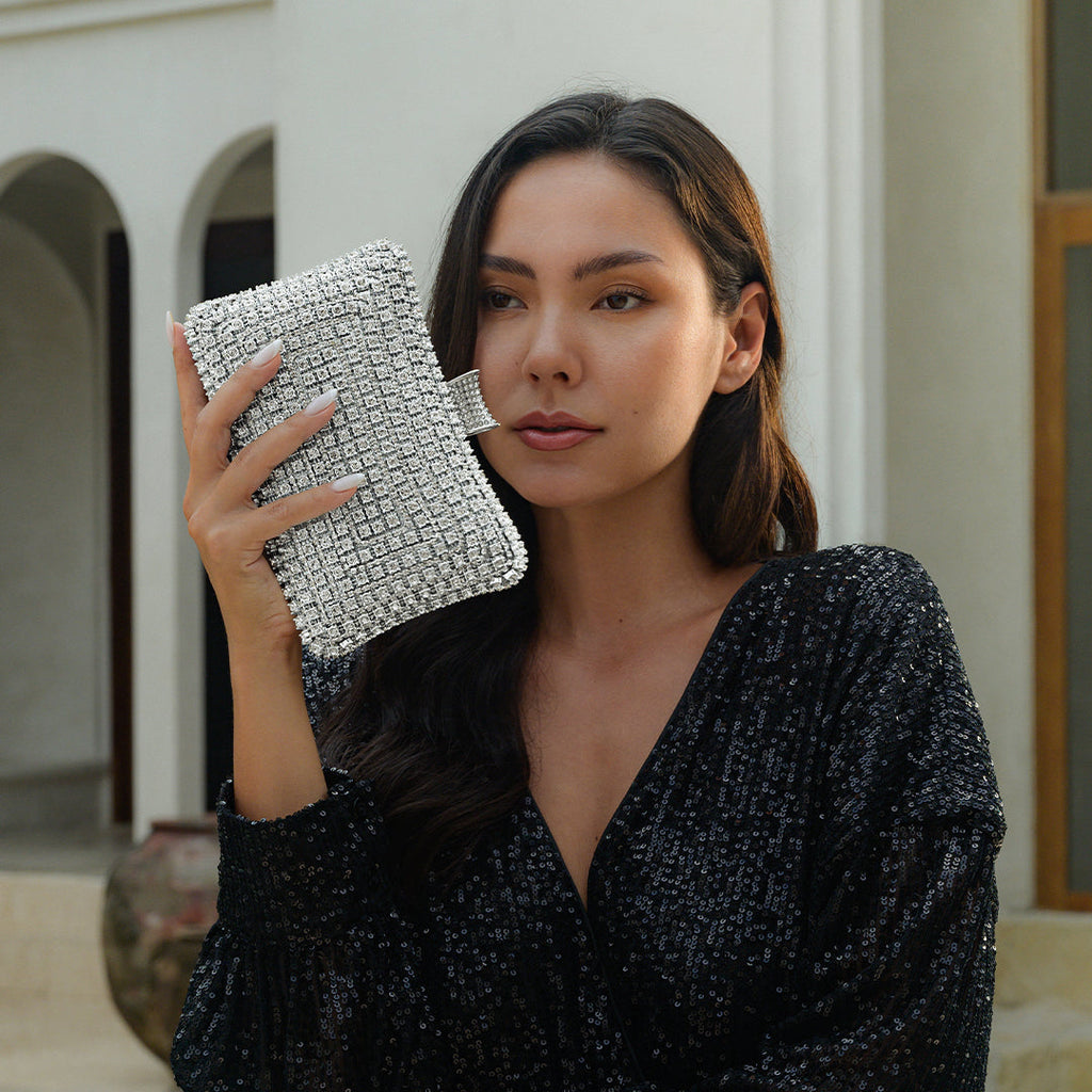 Verano Diamond Clutch